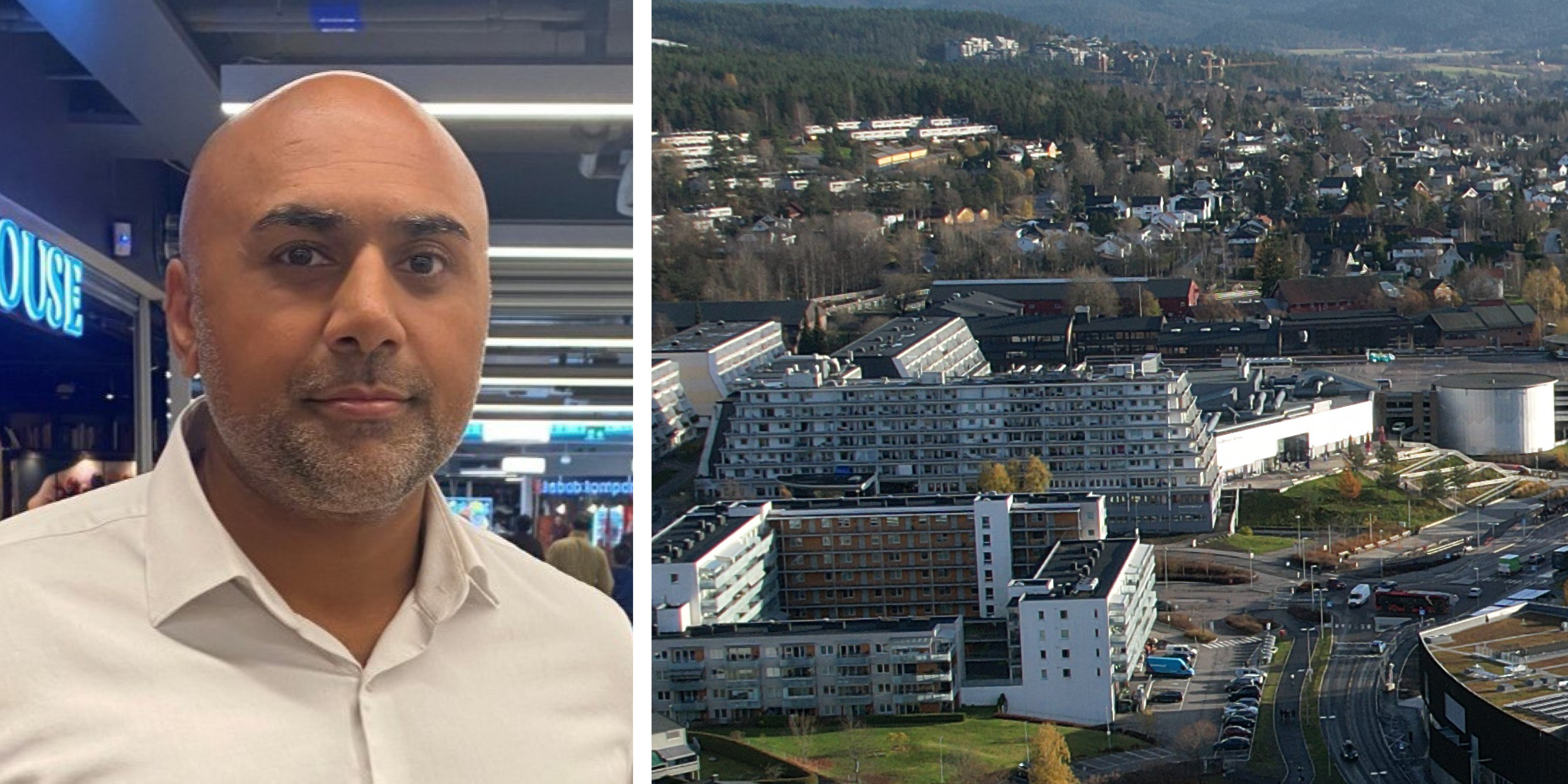 GØY FOR ALLE: Senterleder Irfan Akram inviterer alle til fest på Stovner senter denne uka med aktiviteter for både store og små.