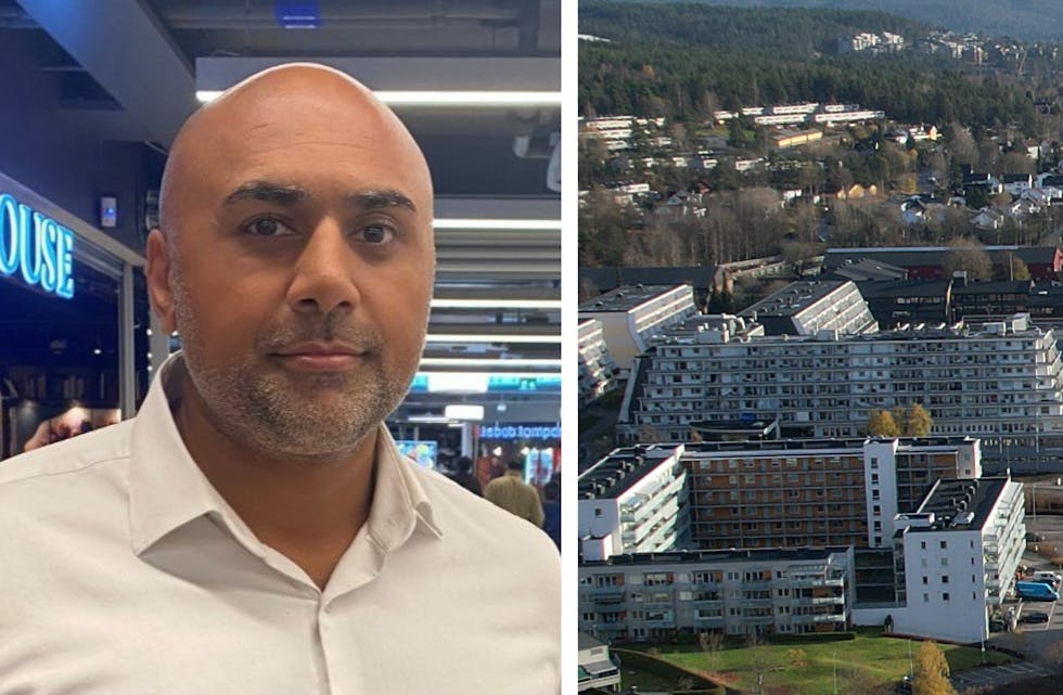 GØY FOR ALLE: Senterleder Irfan Akram inviterer alle til fest på Stovner senter denne uka med aktiviteter for både store og små.