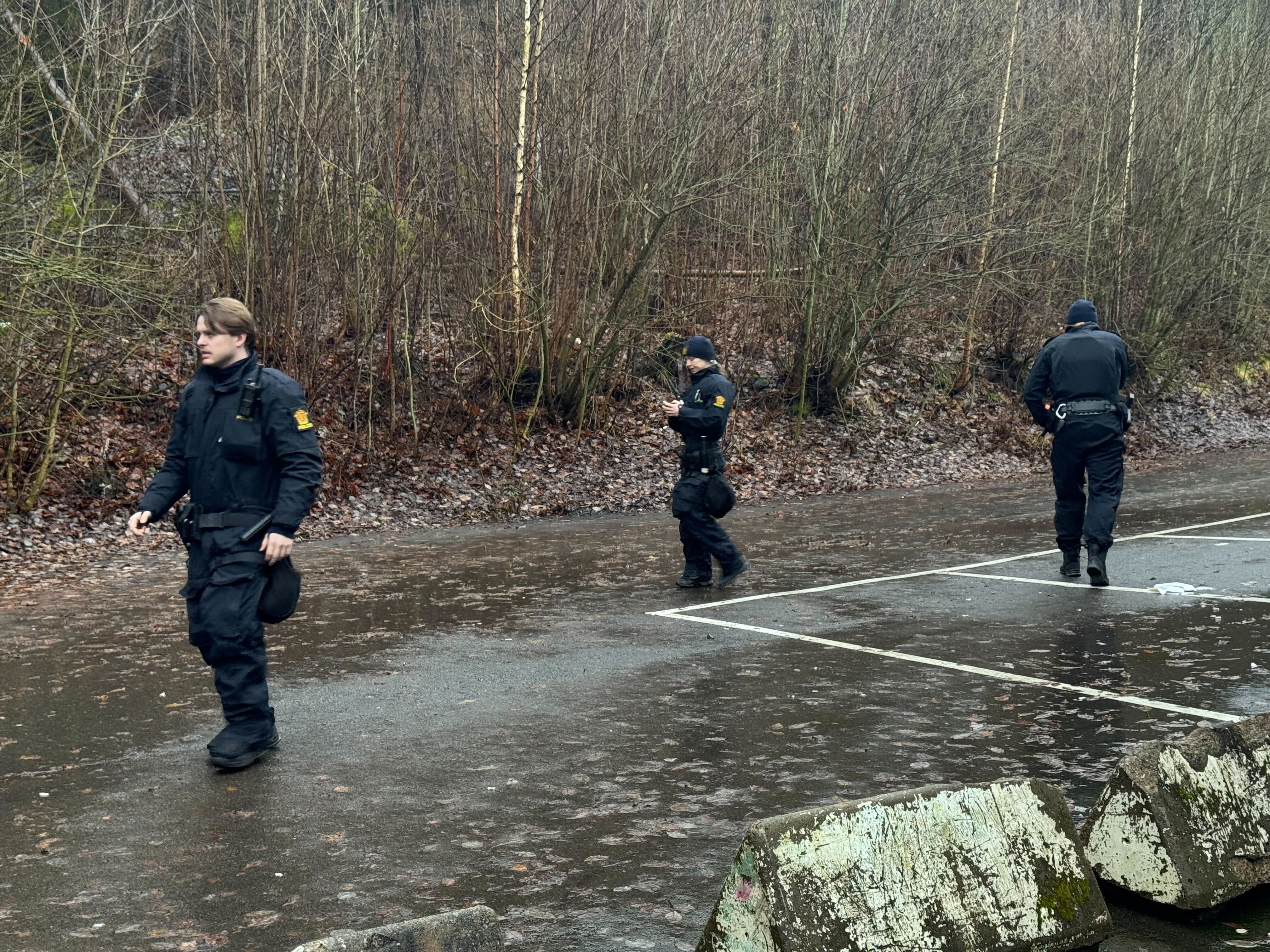 FLERE PATRULJER: Det skal være flere involverte patruljer på Lindeberg.