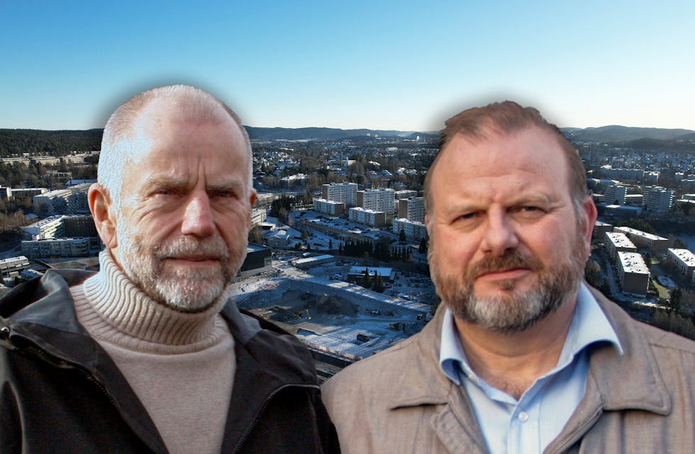 Roar Gravdahl (t.h., leder) og Norvald Mo i Stovner Arbeiderparti.