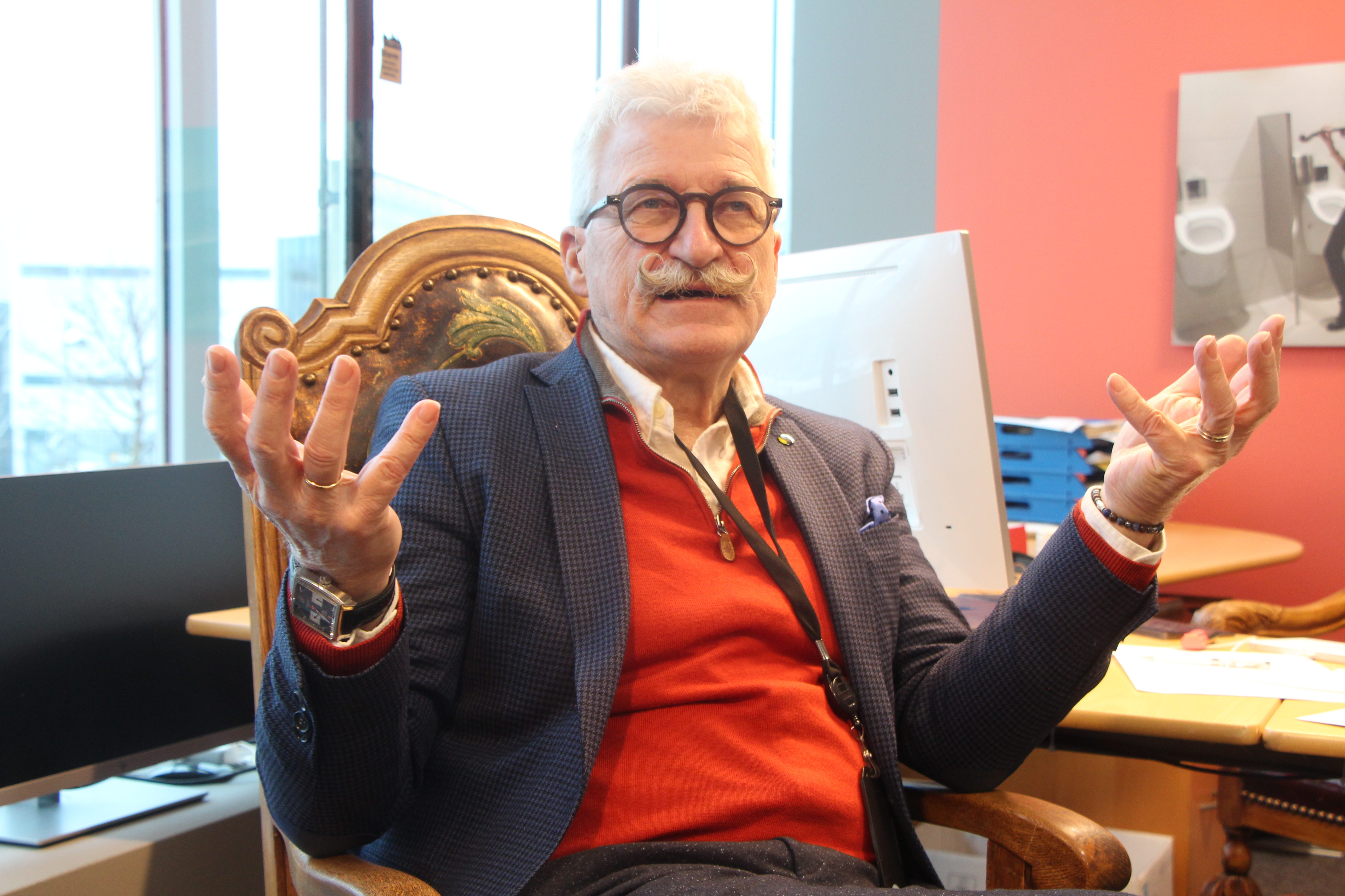 EKSPLOSIV VEKST: Alna senter økte omsetningen med 5,7 prosent i 2025. Senterleder Hans Georg Helberg mener at utviklingen nå er mer bærekraftig.