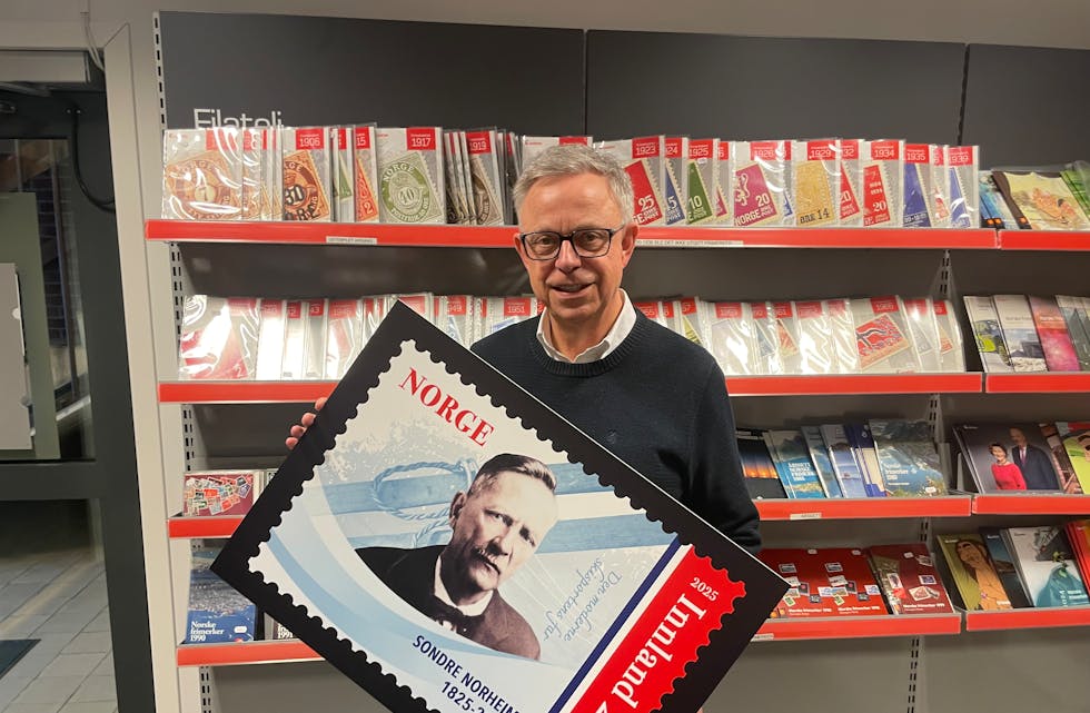 KJENT SKIGÅER: I fjor kunne Posten blant annet presentere et frimerke av Sondre Norheim i anledning 200 år siden hans fødsel. Samtidig ble det frimerker som markerte fjorårets VM på ski i Trondheim.