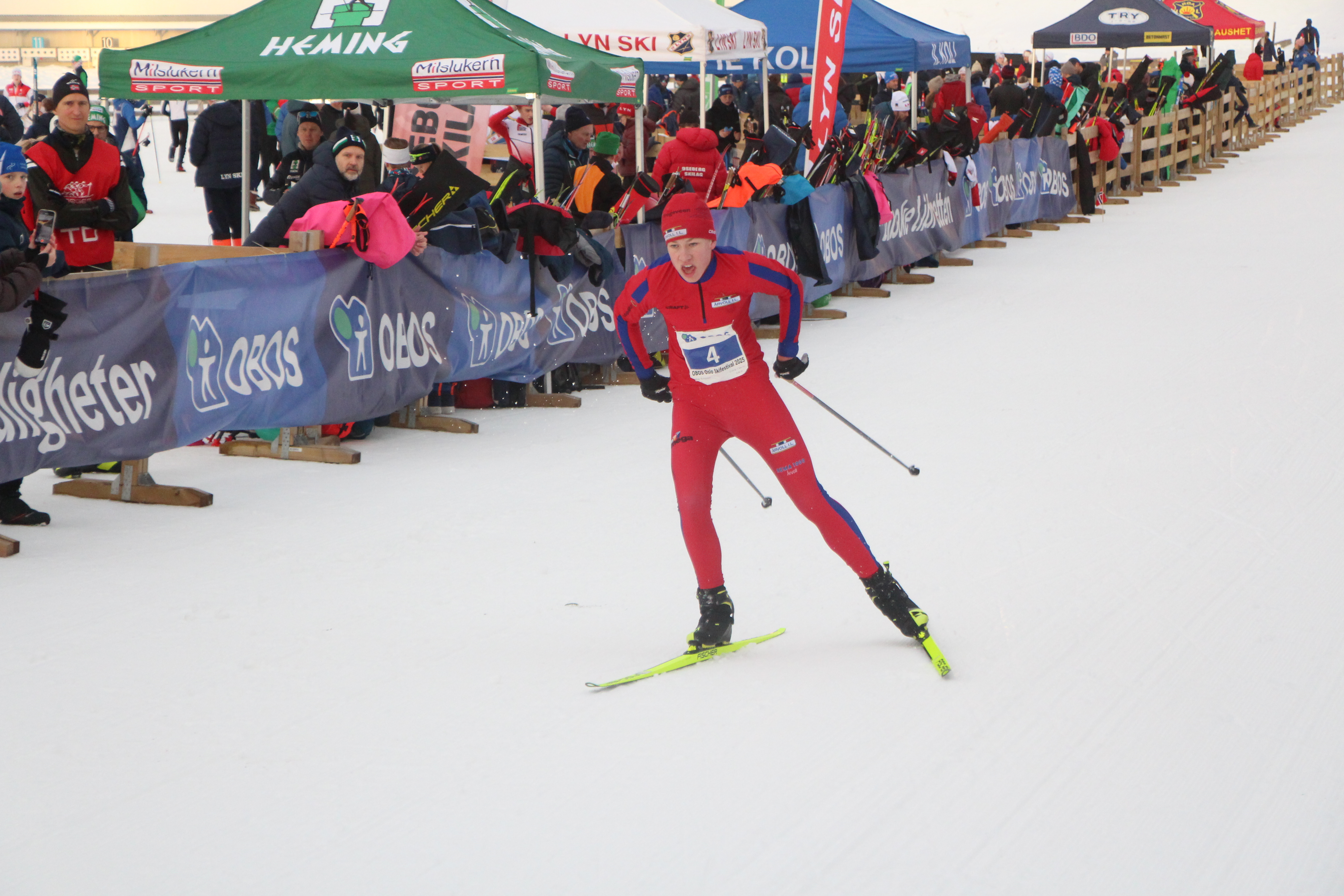 SKIFEST: Lørdag og søndag er det duket for skifestival i Holmenkollen. 