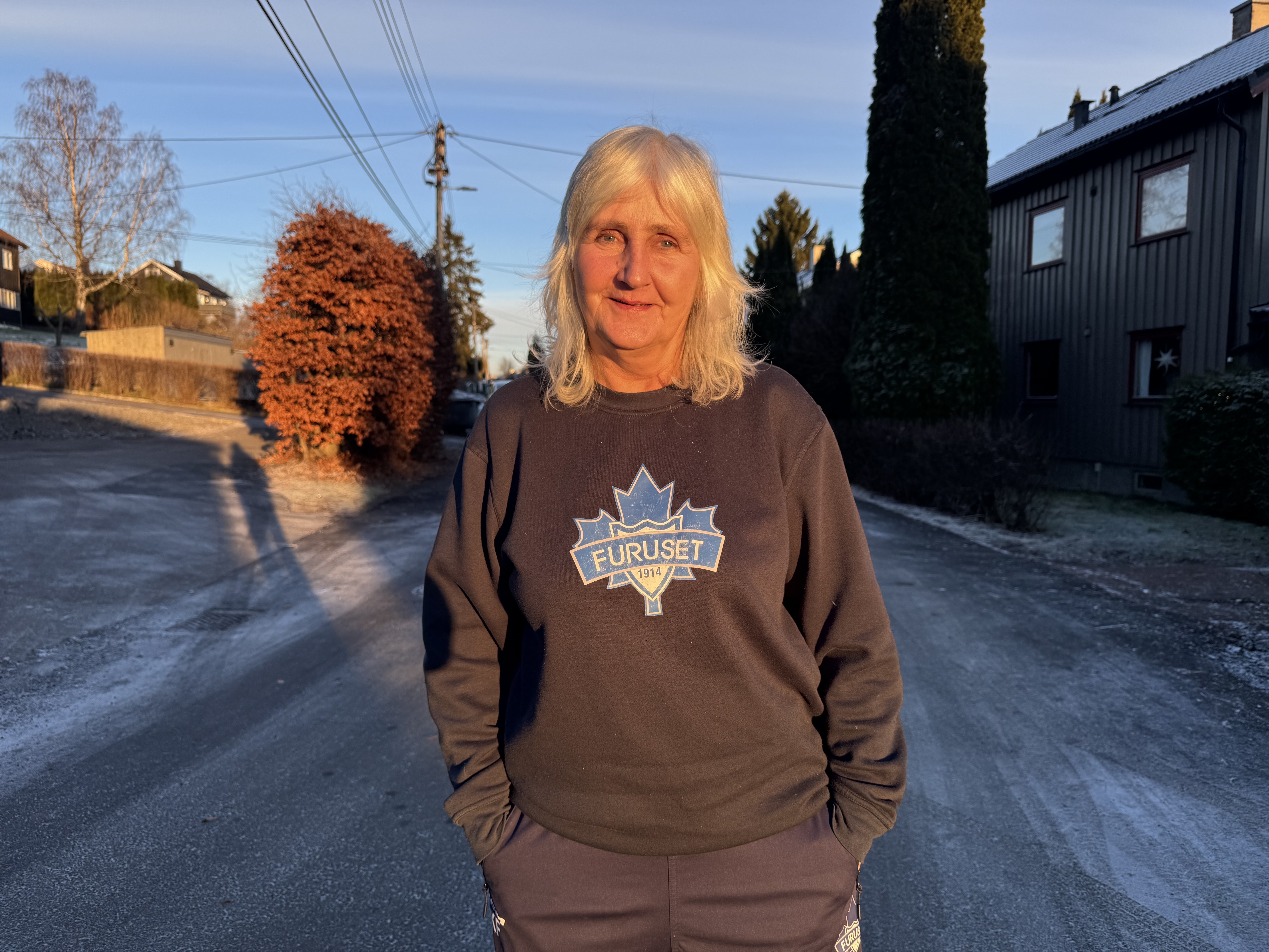 UVURDERLIG INNSATS: Kari Fjellhammer nådde ikke helt opp i finalen, men hun er likevel en vinner og ser premien sin hver dag: idrettsglede for alle på Furuset. 