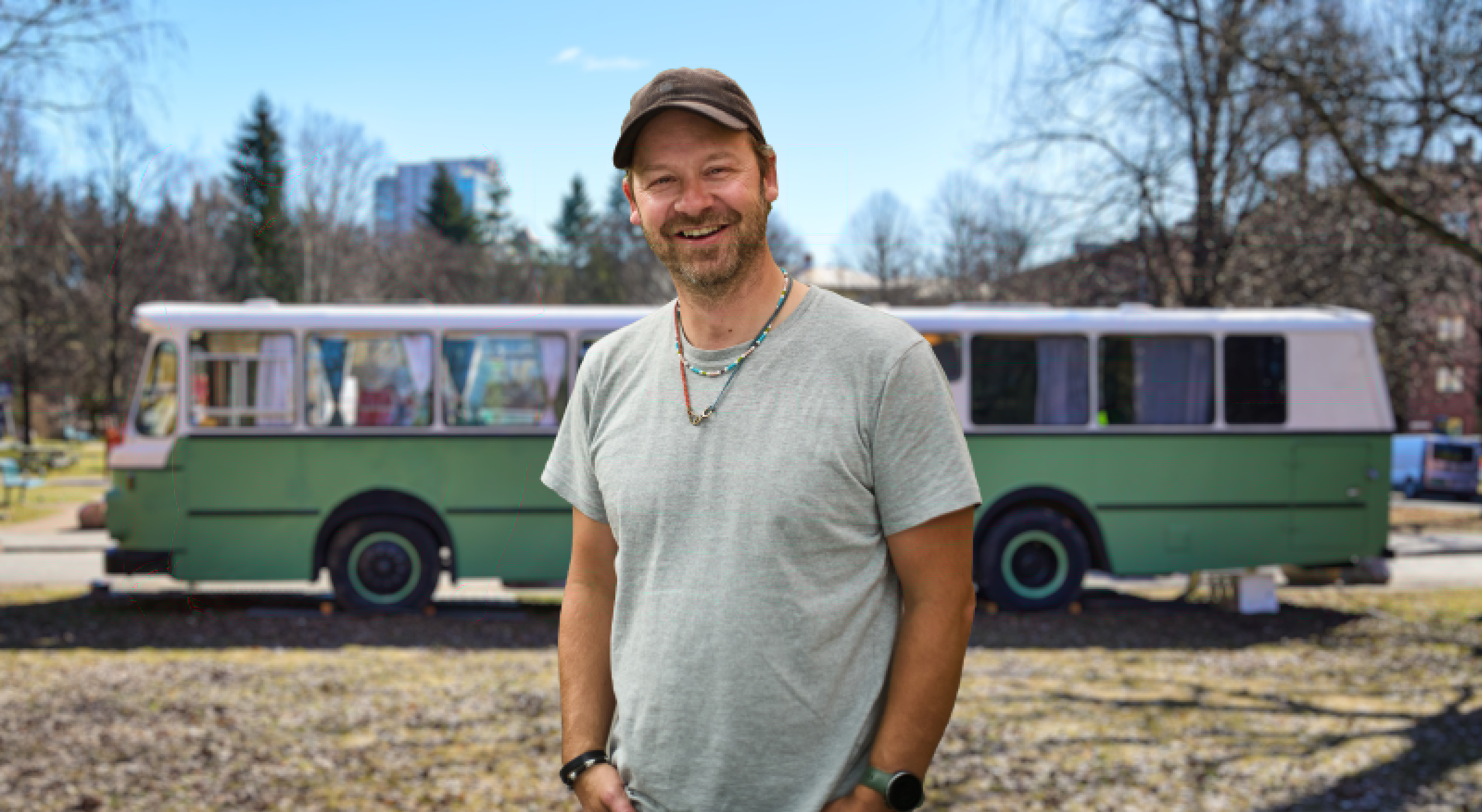 PETTER NYQUIST: Han tildeles St. Hallvard-medaljen 2026 for sitt mangeårige arbeid knyttet til mennesker som opplever hjemløshet og rus. (Foto: Vidar Nordli-Mathisen)