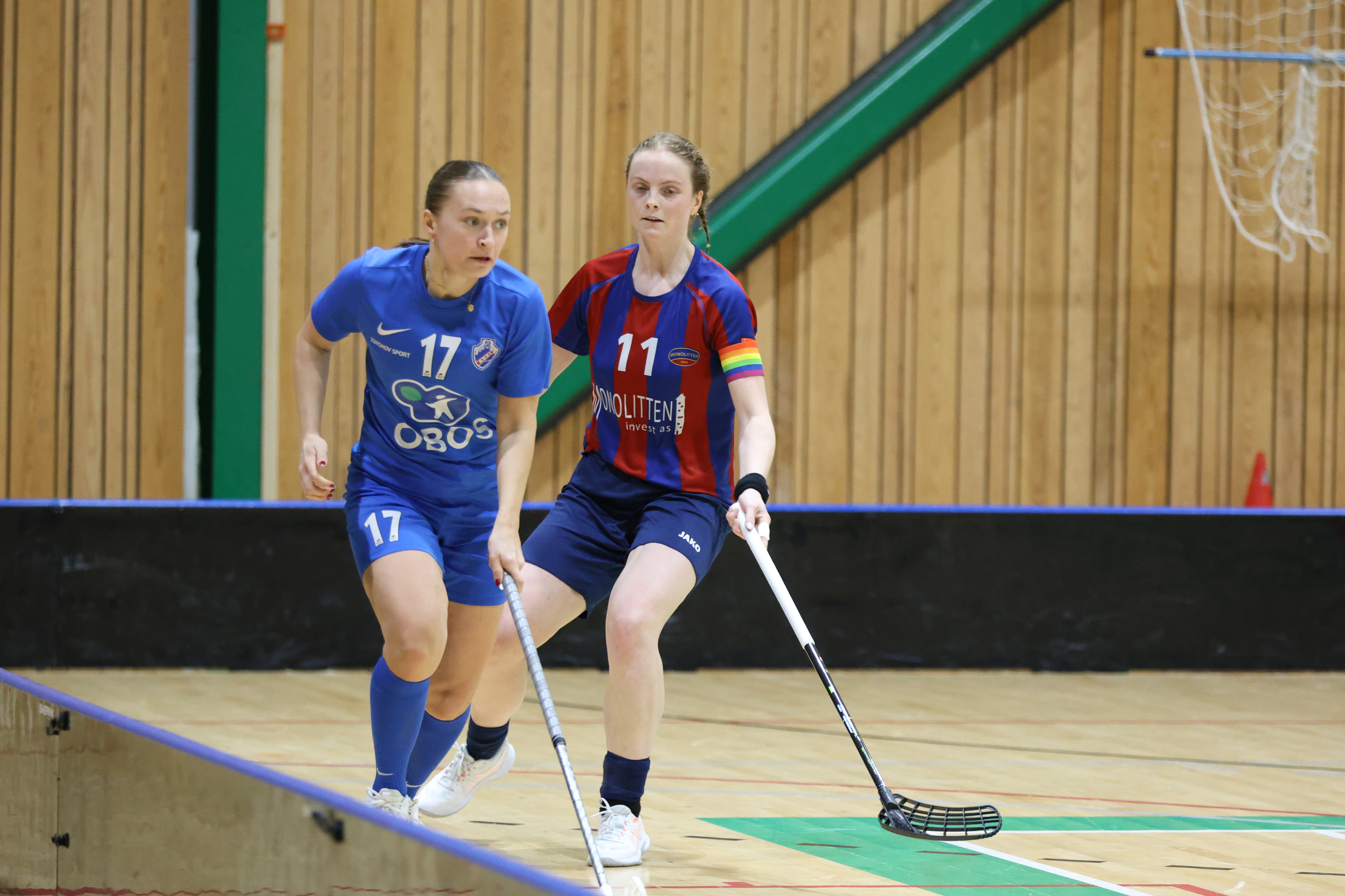 NÅDDE IKKE OPP: Martine Anderson Simonsen og Grei tapte den avgjørende kampen mot Tunet, og nå er det sistnevnte som er seriemestere. Dette er et arkivbilde (Foto: Tom Evensen). 