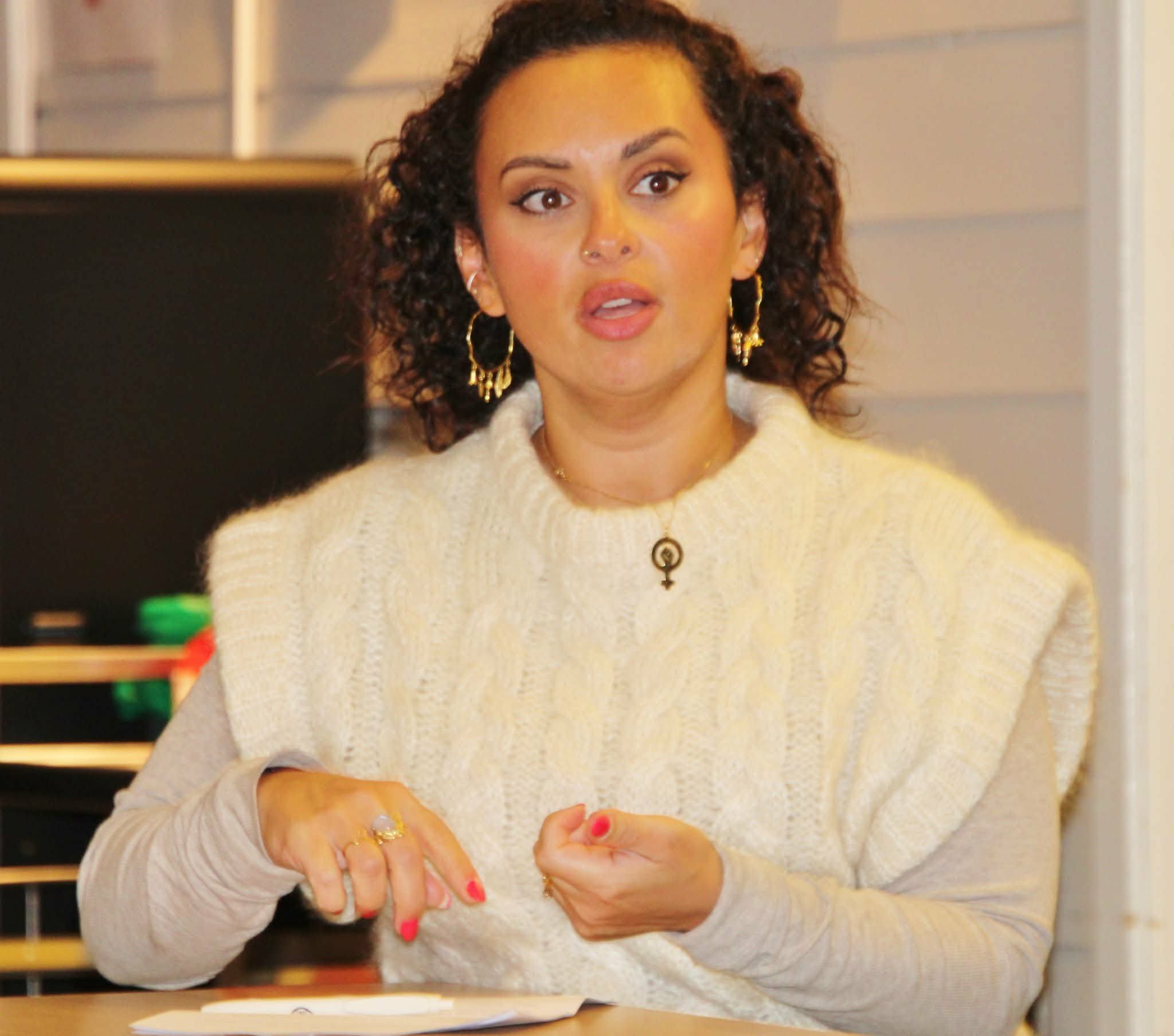 ÆREFULLT OPPDRAG: Laial Janet Ayoub skal være konferansier på 8. mars-markeringen ved Youngstorget. 