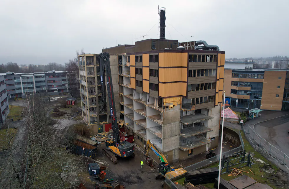 Furuset sykehjem rives.