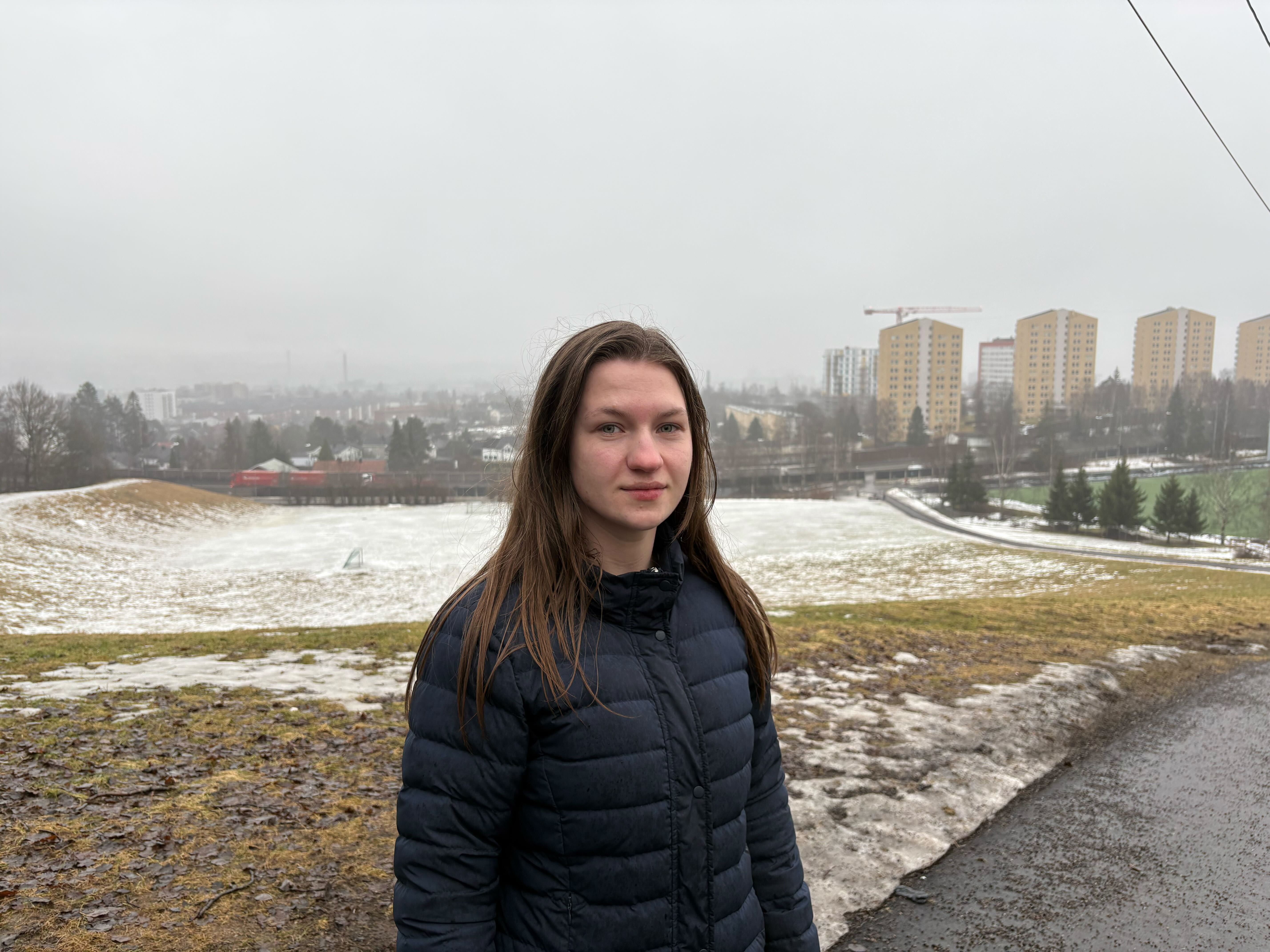 FRA KRIG TIL GRORUDDALEN: – Alt jeg hadde med meg var en liten ryggsekk, sier Kira Shatylo (25) om ankomsten til Norge. Siden har hun bygget stein på stein – og lever nå sitt nye liv i Groruddalen.