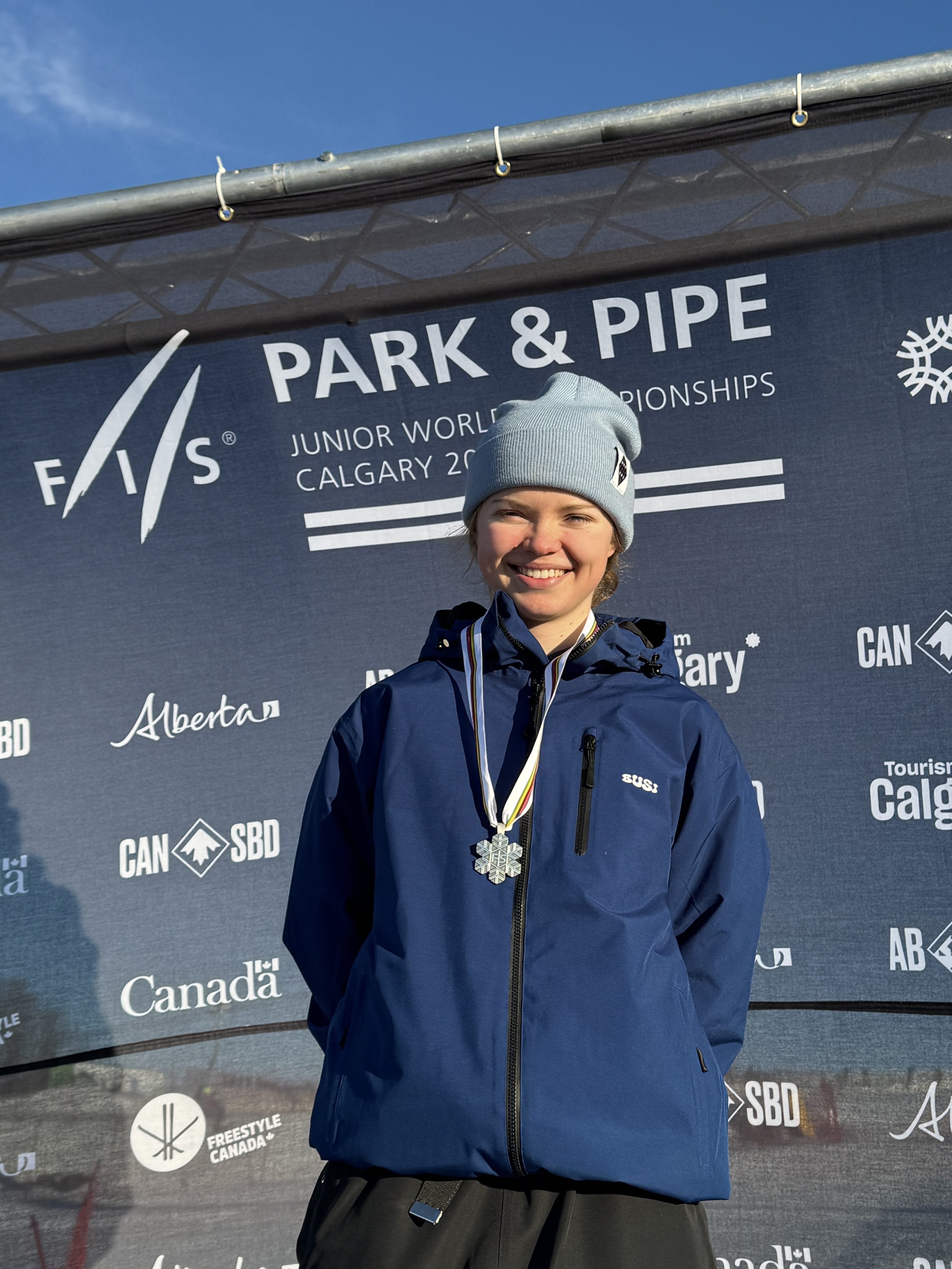 JUBEL: Det ble sølv i junior-VM på Ingvild Almaas Hagland fra Årvoll - en prestasjon og opplevelse som vil følge henne resten av livet. Forhåpentligvis er det bare begynnelsen.