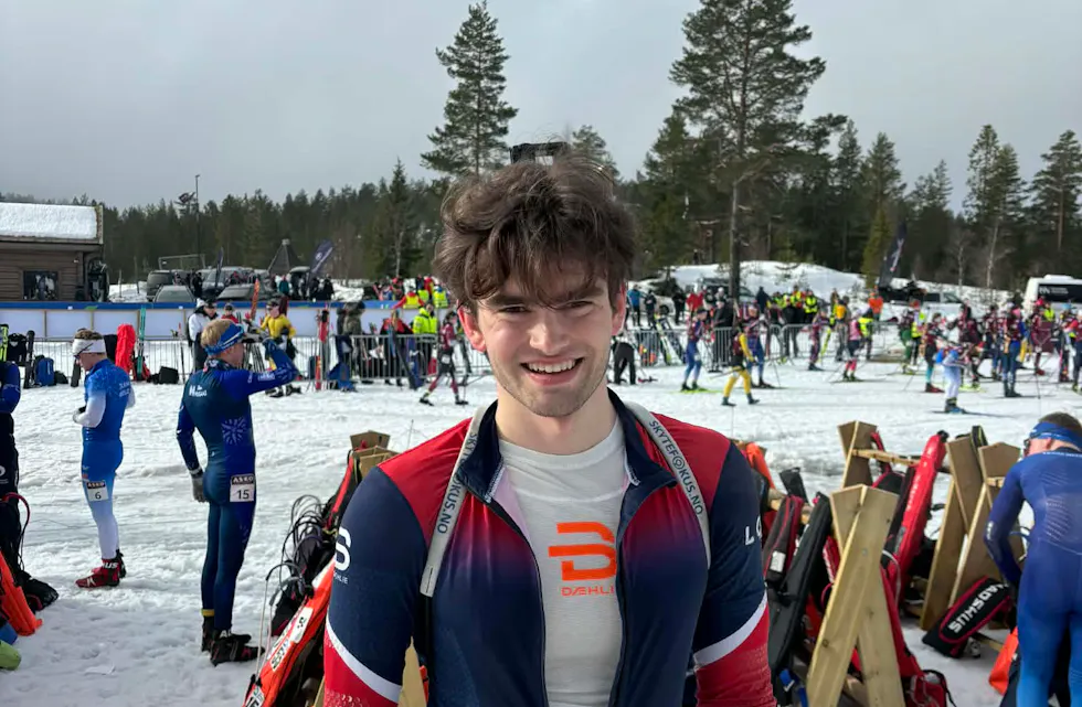 DRØMMEHELG: Karrierebeste på karrierebeste, og så ble det hele toppet med NM-gull på søndag. Litt av en helg i Notodden for skiskyttertalentet Jakob Wallenius.