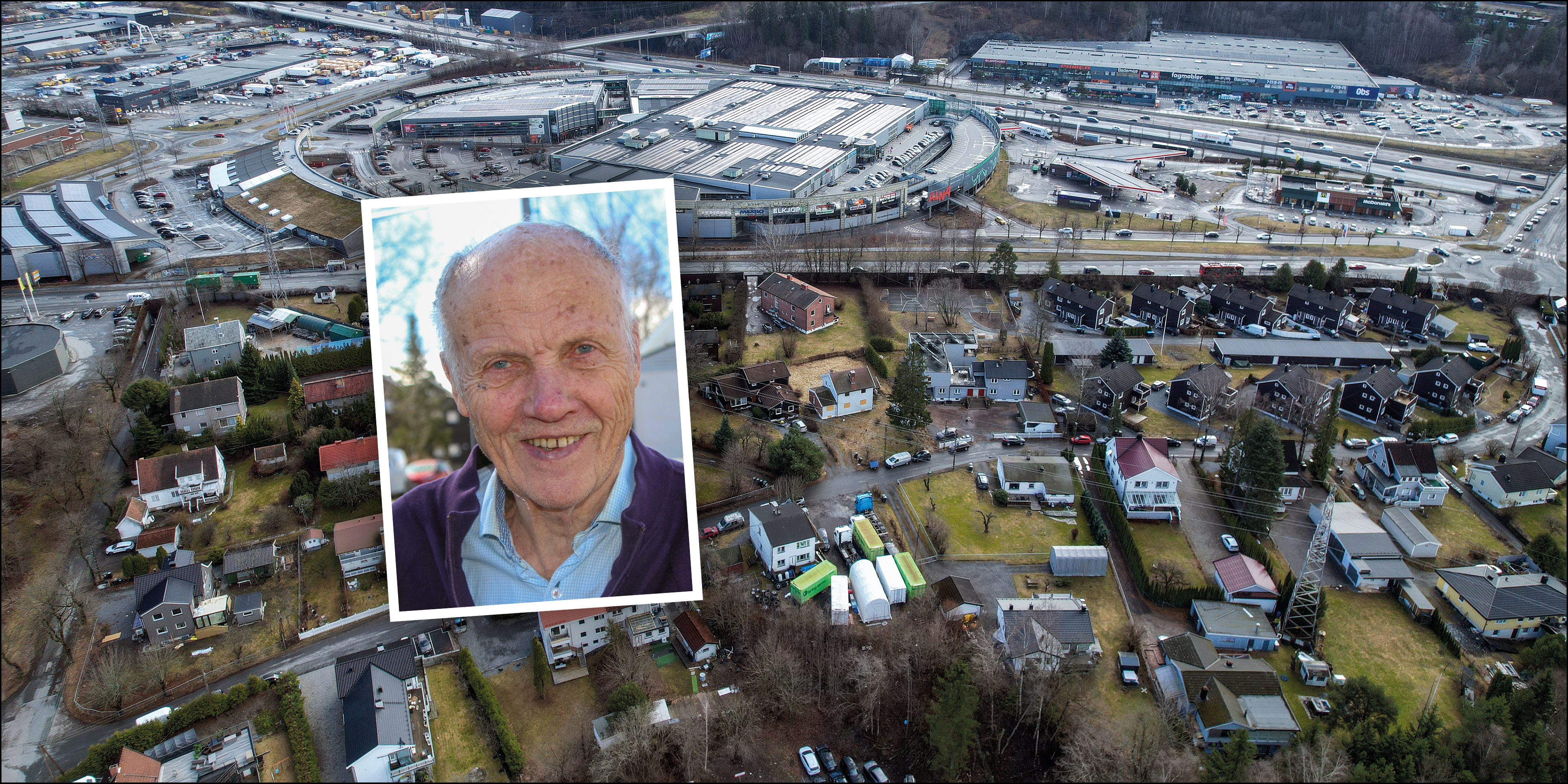 NOE MÅ GJØRES: Kjartan Eide er en av naboene bak leserinnlegget om planene for Tittutveien 11, der flere beboere uttrykker bekymring for utviklingen i området.