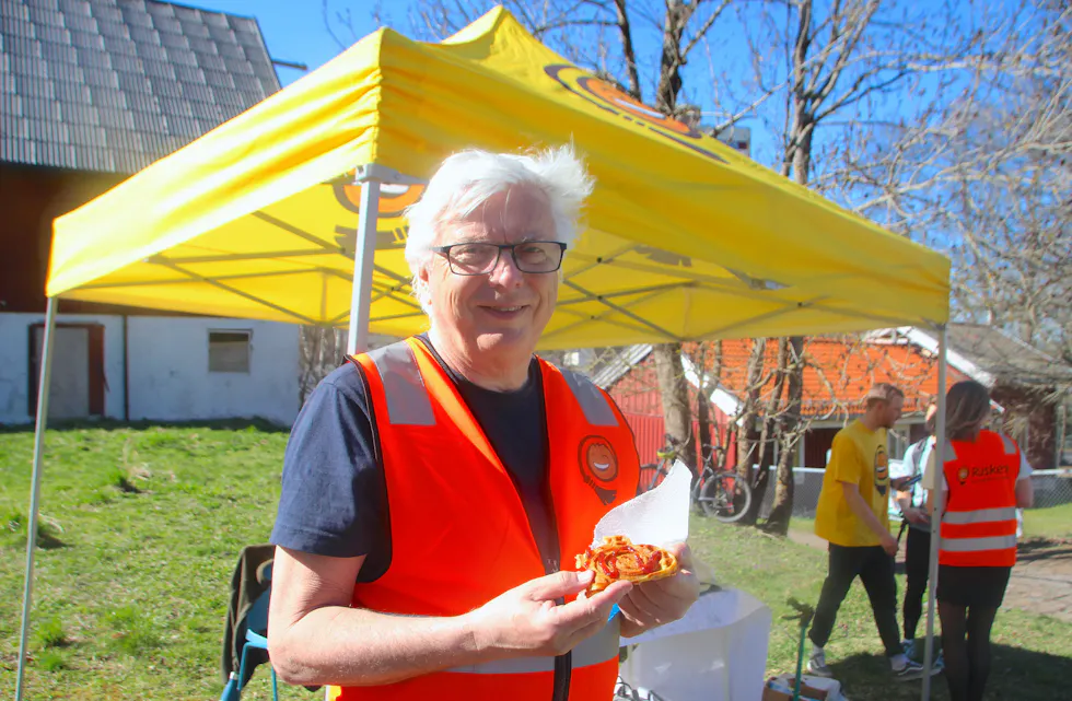 VAFFEL-AFICIONADO: Dag Endal.