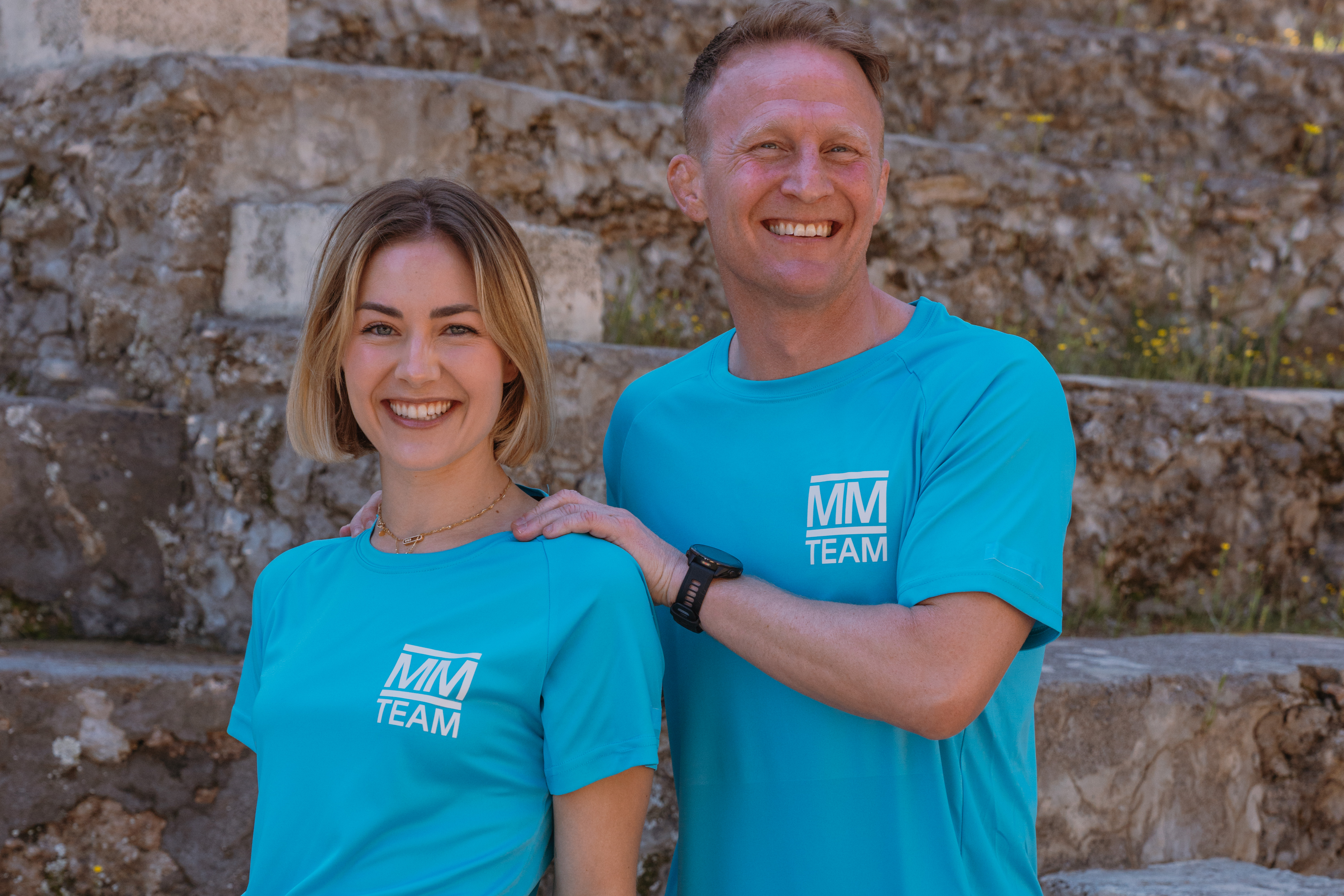 PÅ LAG: Helene Spilling og Stig-André Berge (FOTO: Tonje Lien Wold, Nordisk Banijay/NRK).