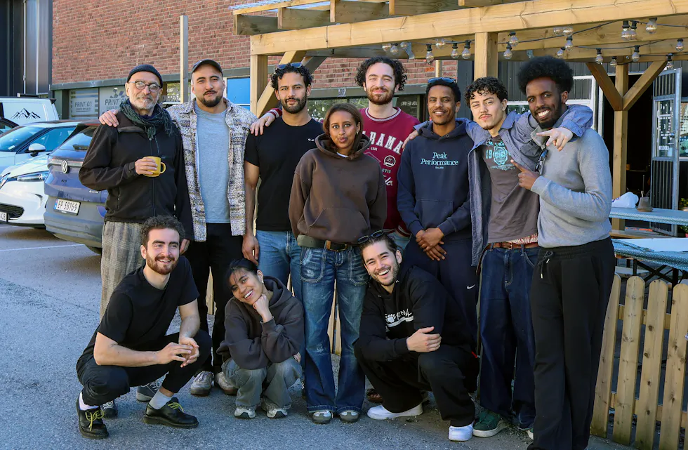 BYR PÅ TEATEROPPLEVELSE: Studentene ved Nordic Black Xpress setter opp «Heksene i Salem» på Kloden teater.