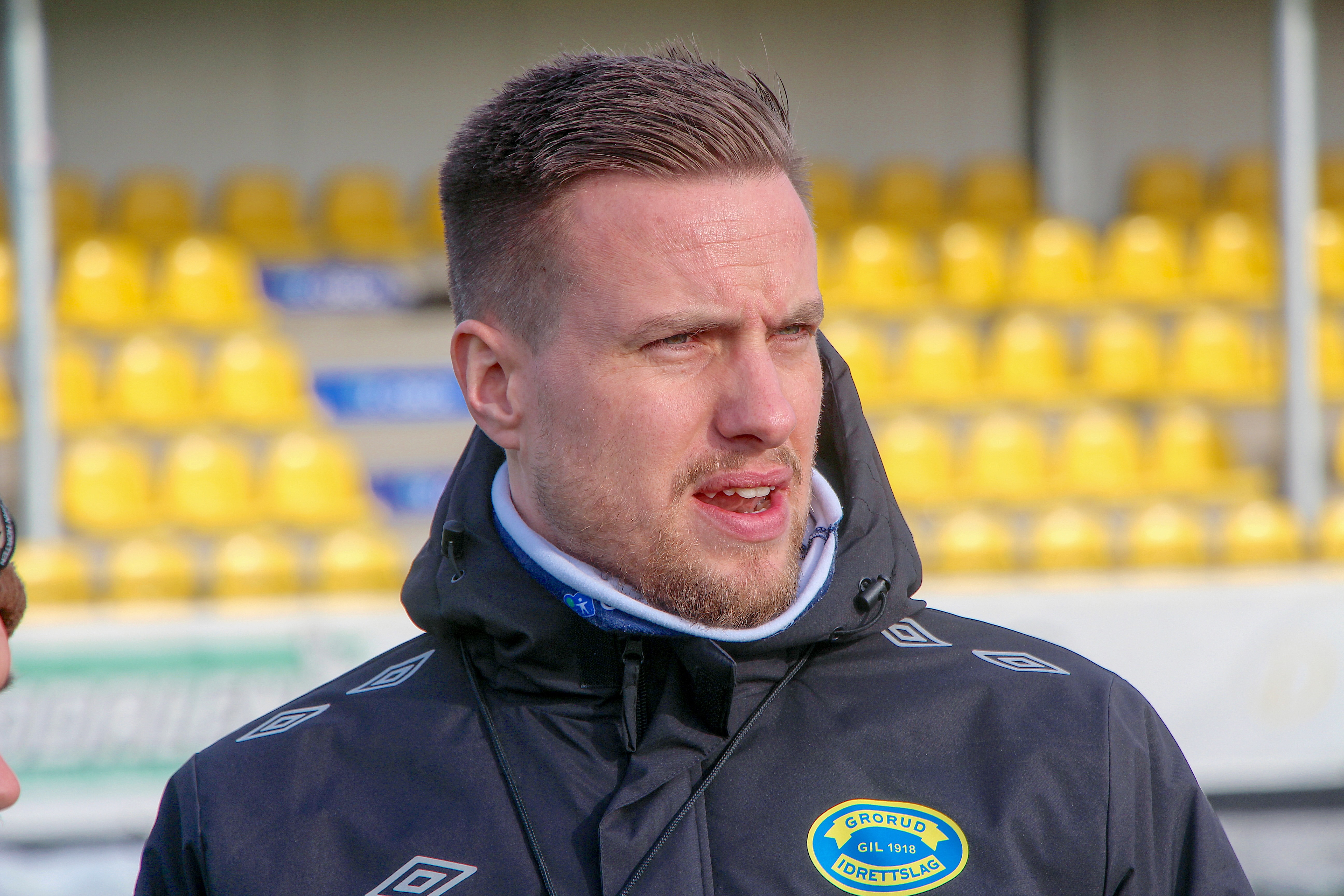 KLAR BESKJED: Trener Andreas Alrek og Grorud er klare til kamp, er du?