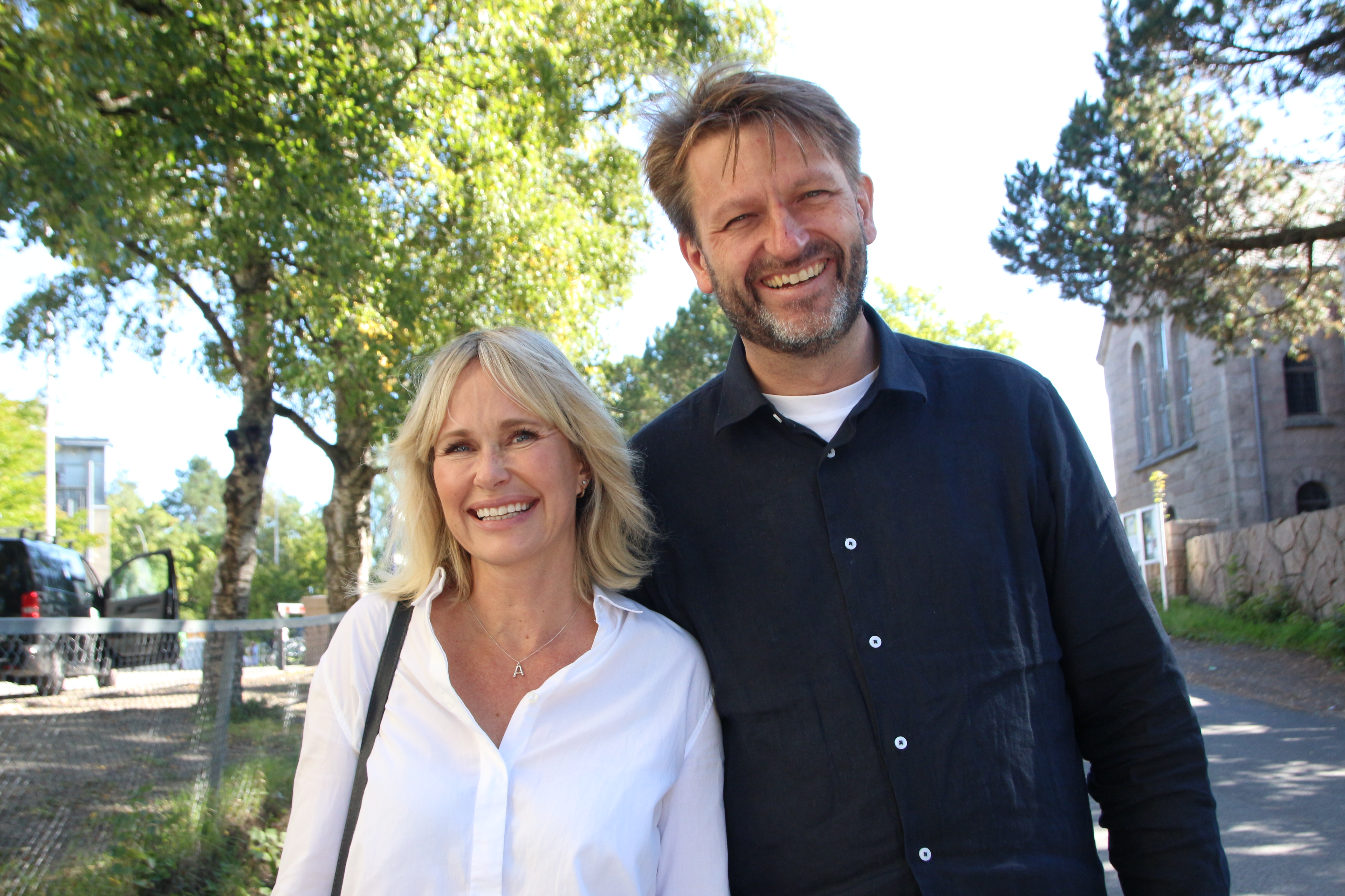 HÅPER PÅ NY RUNDE: Anne Lindboe og Eirik Lae Solberg håper at de får fortsette i jobbene også etter lokalvalget i 2027.