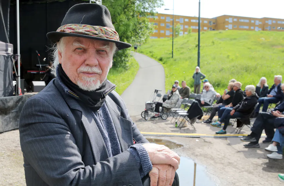 PÅ LINDEBERG: Trond Granlund er en av hovedartistene under årets Lindeberg Kulturfestival. Lørdag står veteranmusikeren på scenen når festivalen arrangeres på Jerikobanen for 18. gang.