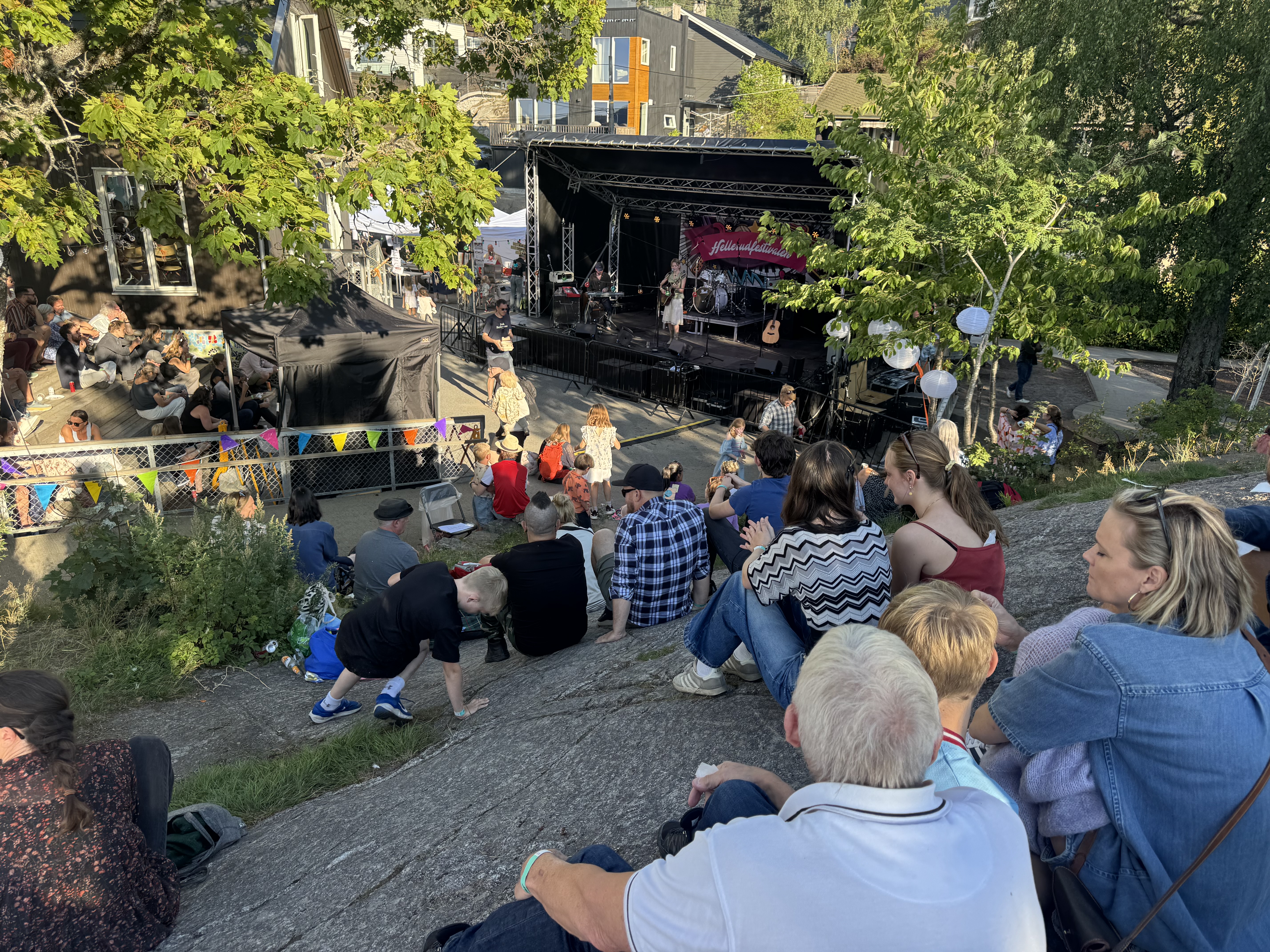 TI ÅR MED NABOLAGSFEST: Hellerudfestivalen krysses tidlig av i kalenderen når årets begivenheter skal merkes på Hellerud. 