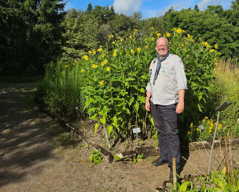 GLEDER SEG TIL SØNDAG: Iver Aage Iversen i 7. Oslo Kanaljene håper at mange tar turen til Friluftslivets dag på Isdammen. Målet er å gi store og små gode opplevelser ute i naturen.
