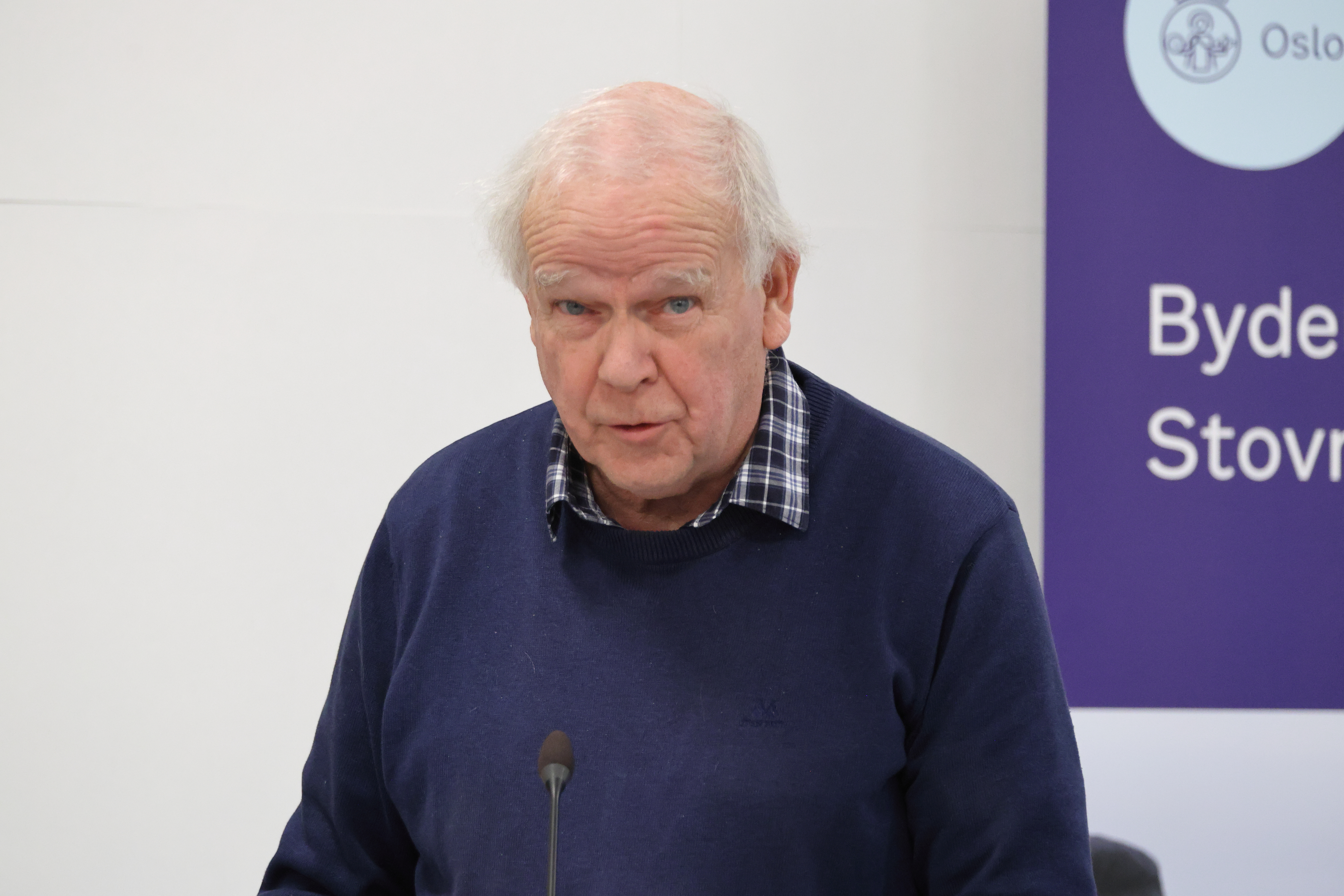 VIL HA FLERE BOLIGTILBUD: Tore Ludt (SV) er glad for fremdriften i Stovner Omsorg+, men etterlyser også tilrettelagte boliger for eldre som trenger mindre hjelp. (Foto: Tom Evensen)