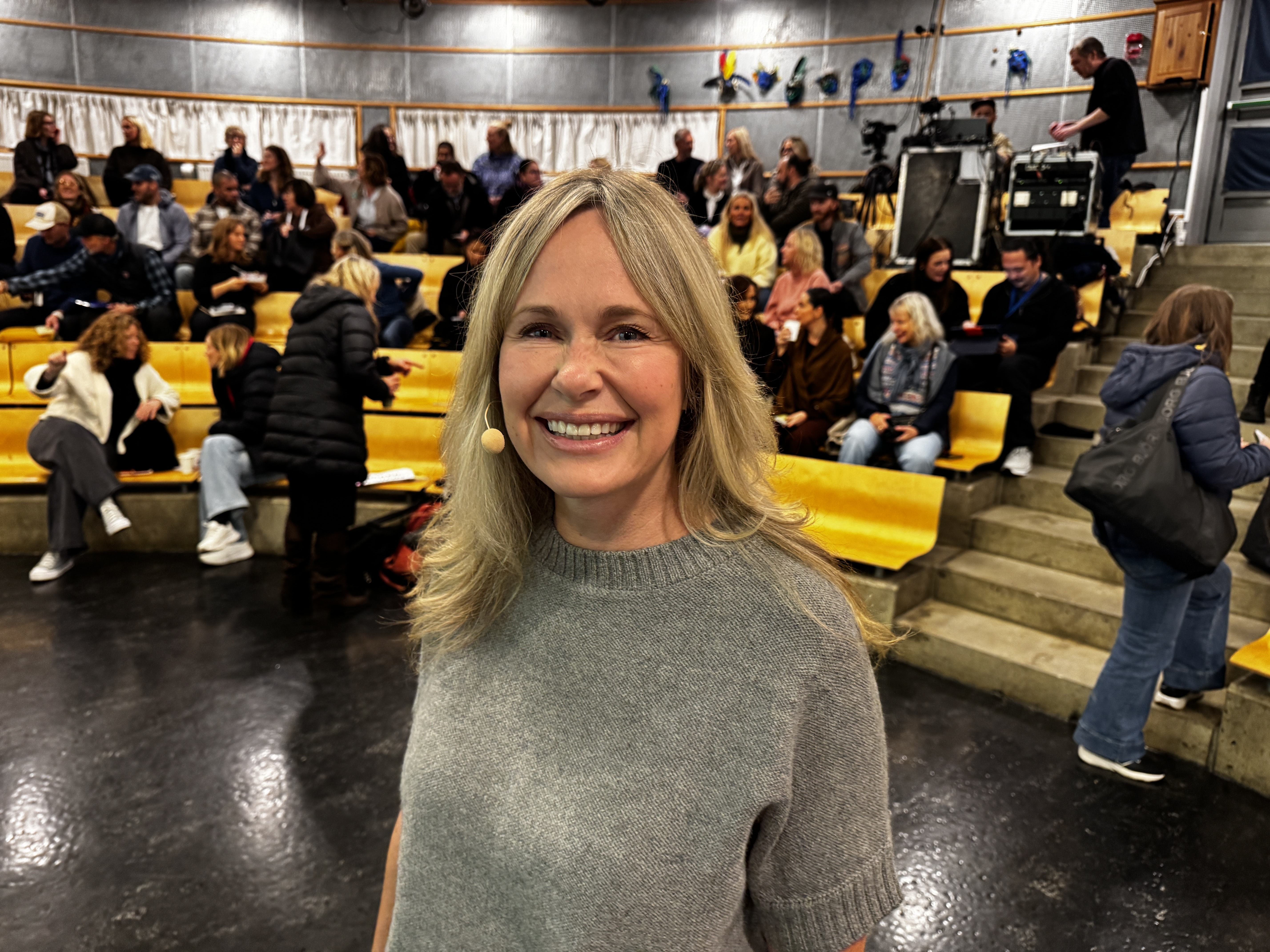 VIL LYTTE TIL BARNA: Ordfører Anne Lindboe åpnet Skolelystkonferansen på Grorud skole. Hun understreker at barn må bli hørt og tatt med på råd om sin egen skolehverdag.