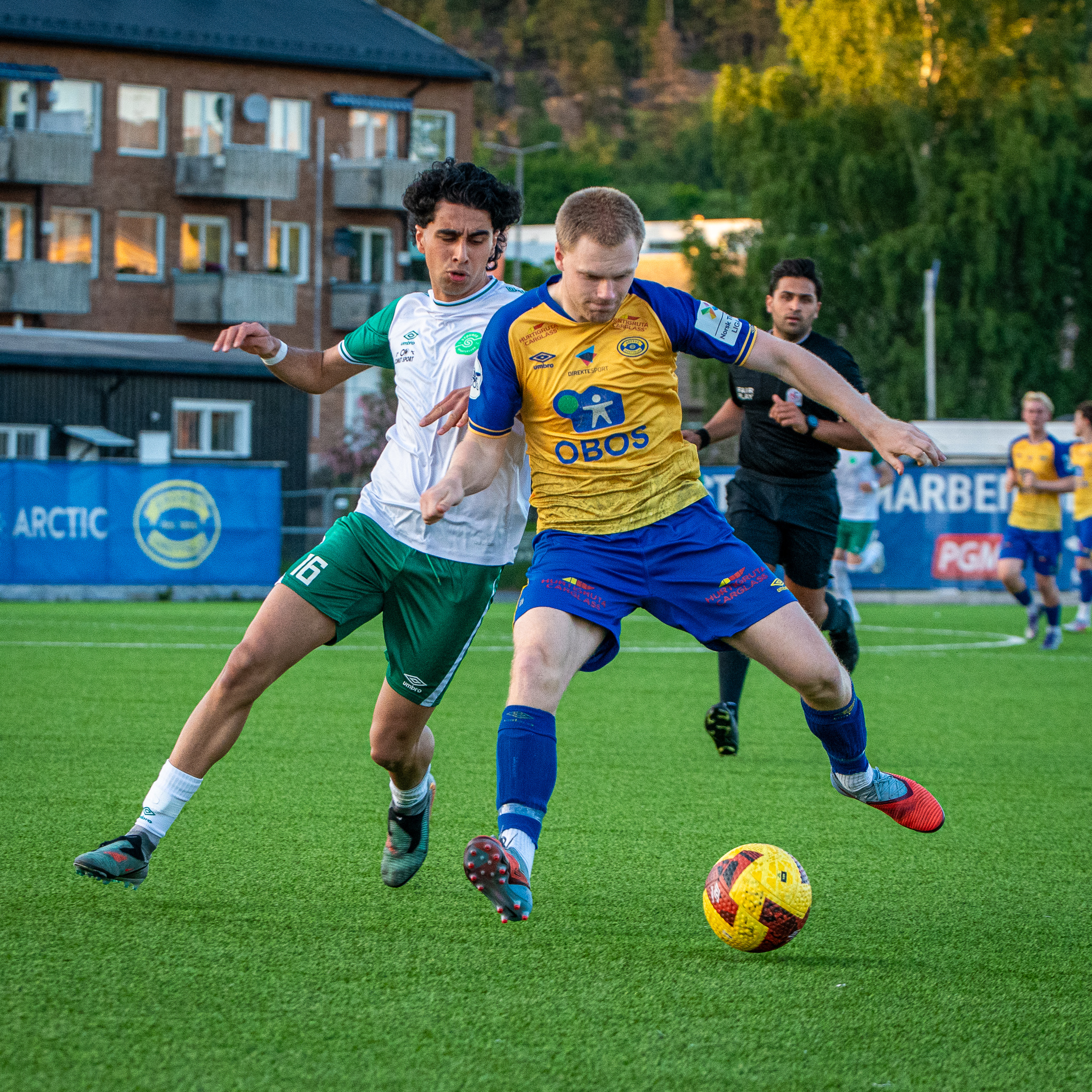 BANKER SAMMEN IGJEN: Passende nok skal Grorud og Stovner avslutte sesongen med et godt gammeldags Groruddals-derby. 